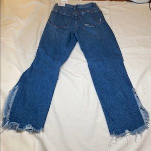 NWT Zara Boyfriend, loose, baggy blue jeans
